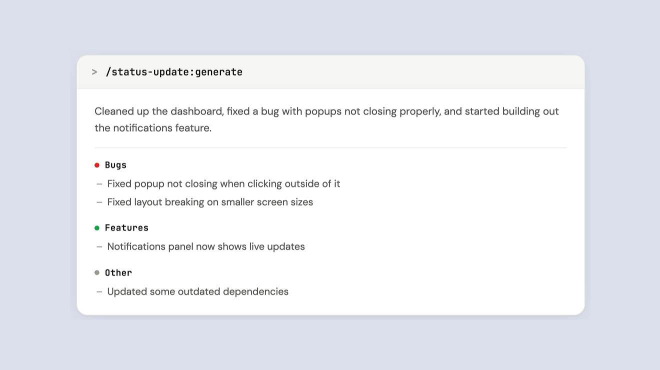 Claude Status Update